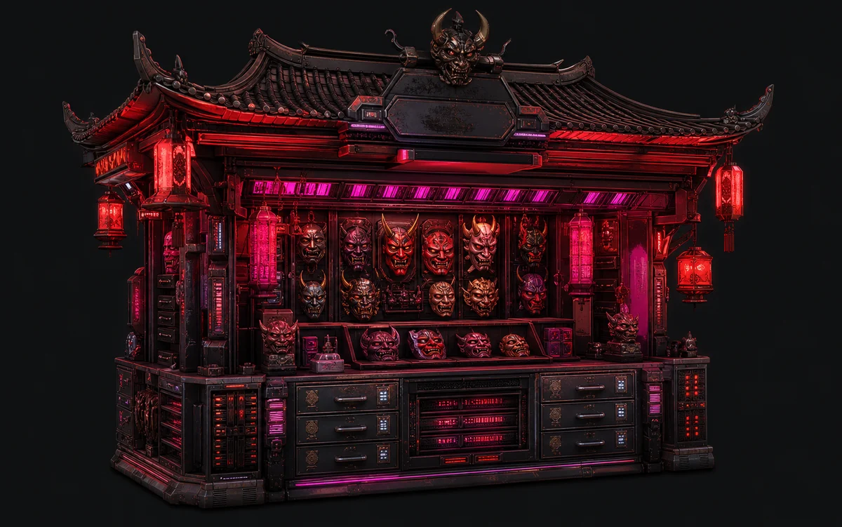 Concept for a Dark Net kiosk